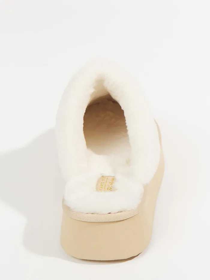 Women Altar039d State Slippers Cozy Band Platform Slippers Ltnatural