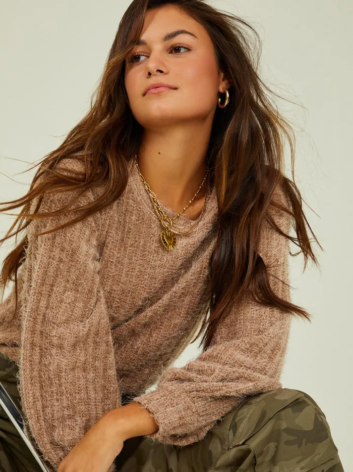 Women Altar039d State Sweaters Elm Eyelash Sweater Sinopiafresco