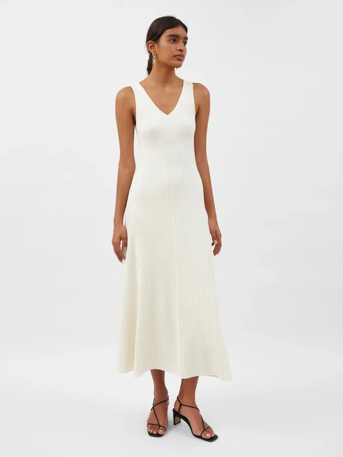 Women Anna Quan 8211 Amelie Dress In White Silence The UNDONE Maternity