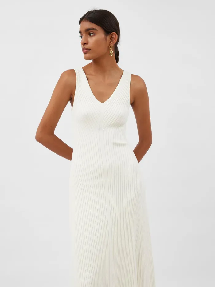 Women Anna Quan 8211 Amelie Dress In White Silence The UNDONE Maternity
