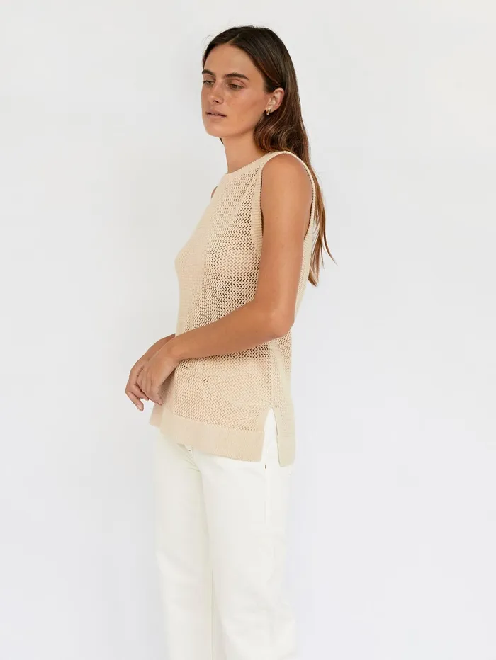 Women Anna Quan 8211 Nori Top In Natural The UNDONE Tops