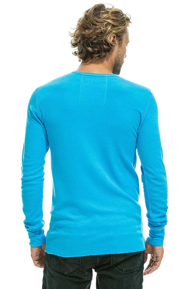 Women AVIATOR NATION ASPEN THERMAL 8211 NEON BLUE Aviator Nation UnisexTees Women AVIATOR NATION ASPEN THERMAL 8211 NEON BLUE Aviator Nation UnisexTees
