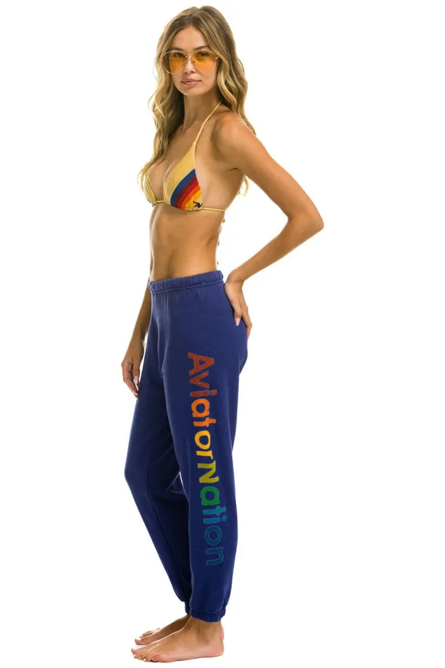 Women AVIATOR NATION AUSTIN SWEATPANTS 8211 PURPLE Aviator Nation Sweatpants Women AVIATOR NATION AUSTIN SWEATPANTS 8211 PURPLE Aviator Nation Sweatpants