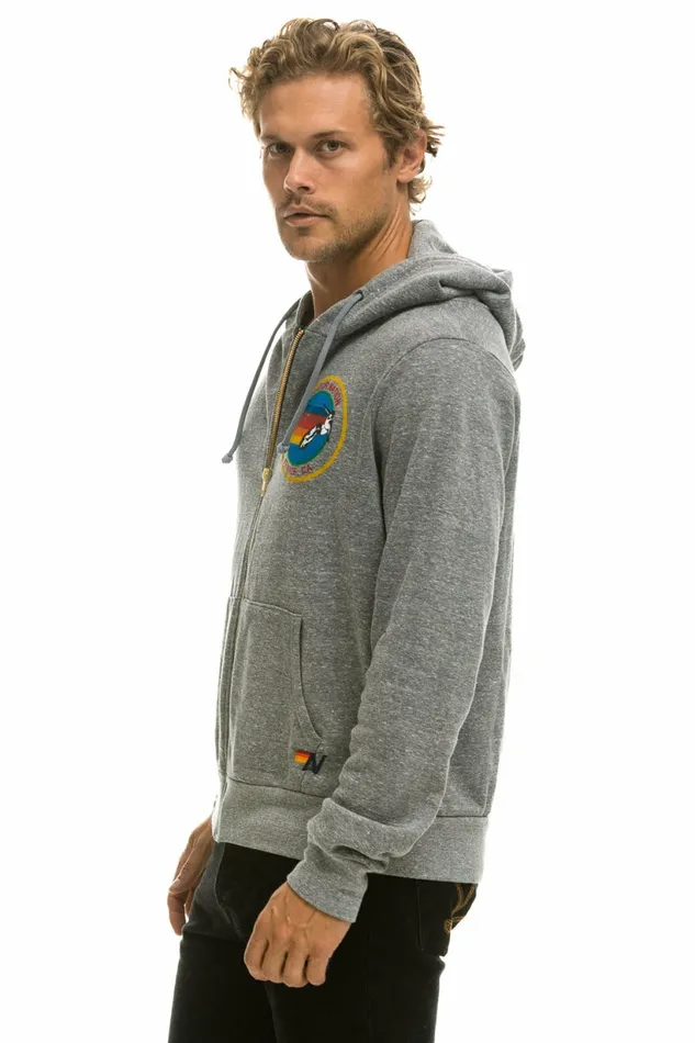 Women AVIATOR NATION HOODIE 8211 HEATHER GREY Aviator Nation Hoodies Women AVIATOR NATION HOODIE 8211 HEATHER GREY Aviator Nation Hoodies