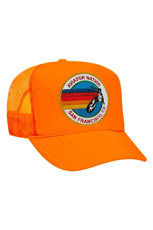 Women AVIATOR NATION SAN FRANCISCO TRUCKER HAT Aviator Nation TruckerHats Women AVIATOR NATION SAN FRANCISCO TRUCKER HAT Aviator Nation TruckerHats