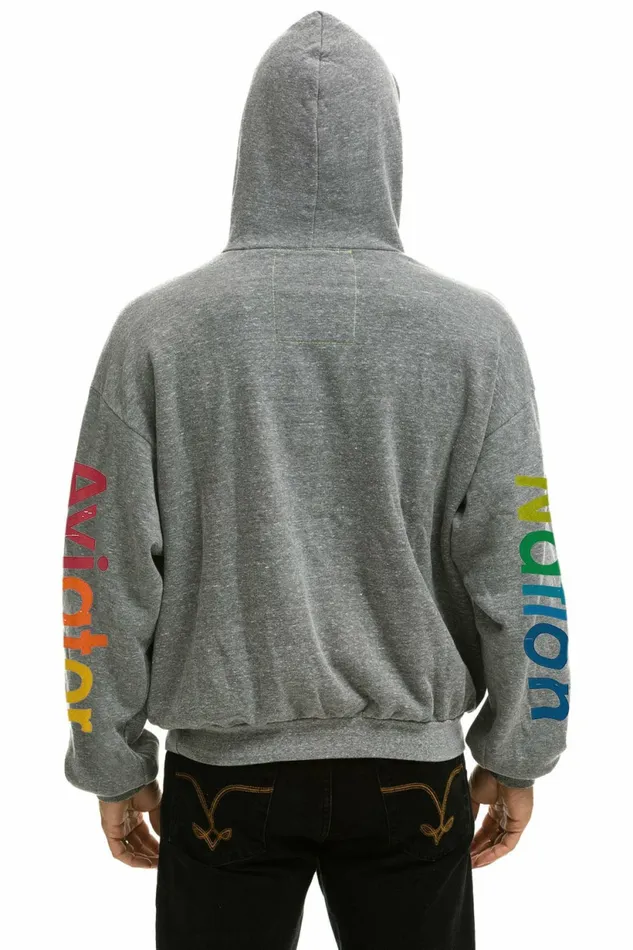 Women AVIATOR NATION VAIL RELAXED PULLOVER HOODIE 8211 HEATHER GREY Aviator Nation Hoodies Women AVIATOR NATION VAIL RELAXED PULLOVER HOODIE 8211 HEATHER GREY Aviator Nation Hoodies