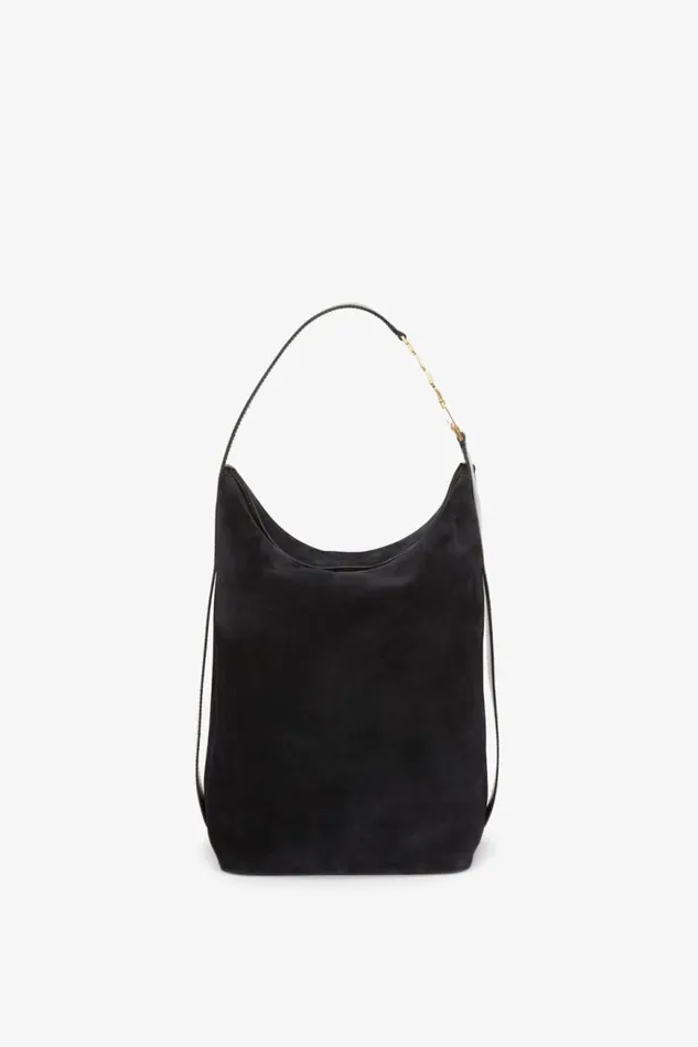 Women Bags Victoria Beckham Large Belt Bag In Dark Navy Suede