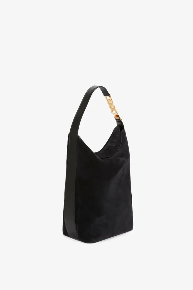 Women Bags Victoria Beckham Large Belt Bag In Dark Navy Suede