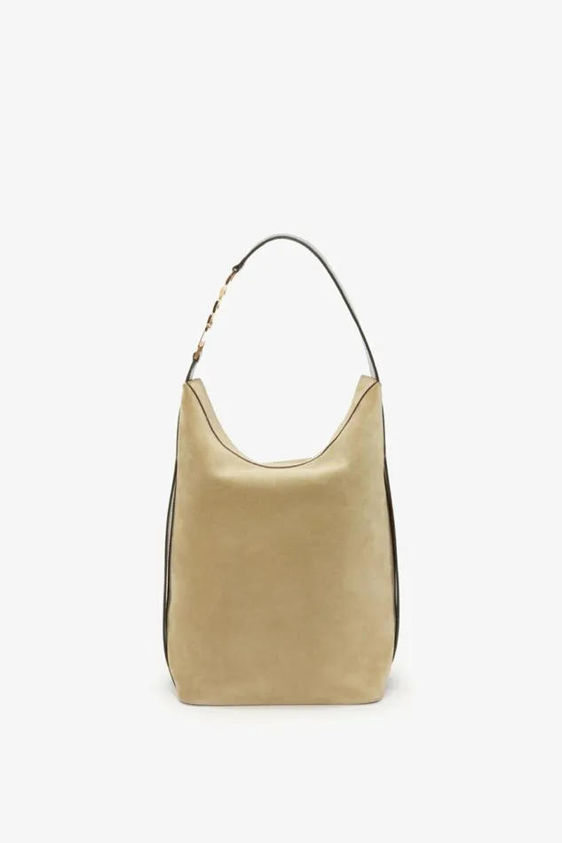 Women Bags Victoria Beckham Large Belt Bag In Lichen Suede