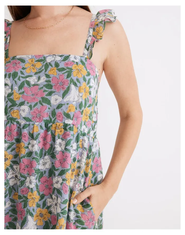 Women Banjanan Penelope Midi Dress In Melodic Floral Melodic Floral Vista Madewell Dresses Women Banjanan Penelope Midi Dress In Melodic Floral Melodic Floral Vista Madewell Dresses