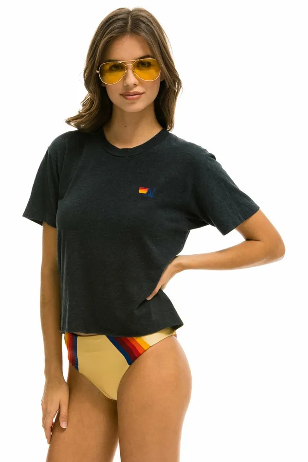Women BASIC BOYFRIEND TEE 8211 CHARCOAL Aviator Nation UnisexTees Women BASIC BOYFRIEND TEE 8211 CHARCOAL Aviator Nation UnisexTees