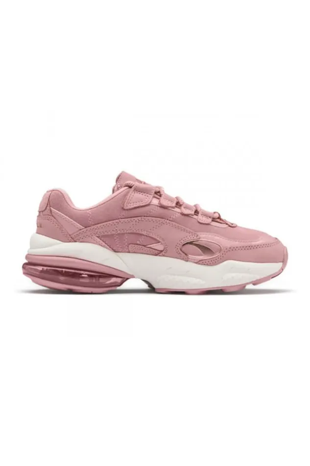 Women Basket Puma Cell Venom Patent Rose Et Beige Brentiny Paris Sneakers