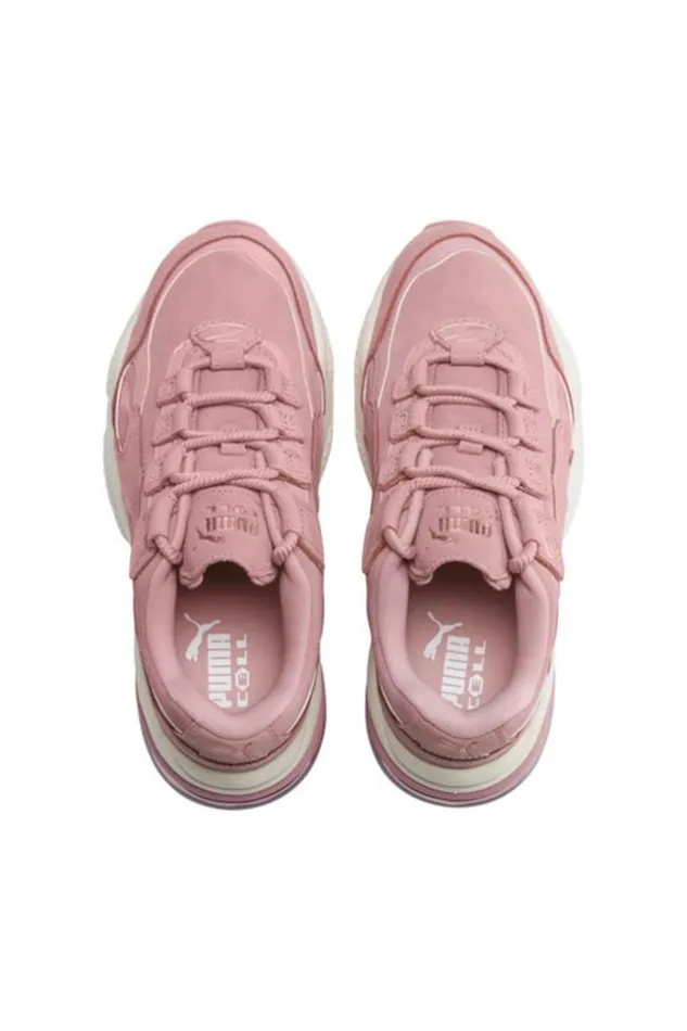 Women Basket Puma Cell Venom Patent Rose Et Beige Brentiny Paris Sneakers