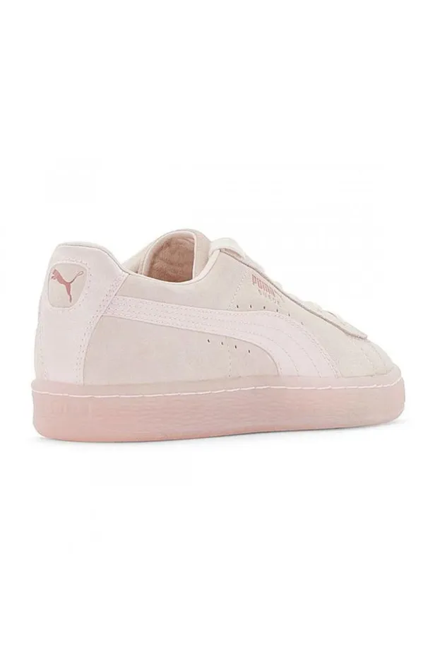Women Baskets Puma Sude Classic Satin RoseGold Brentiny Paris Sneakers