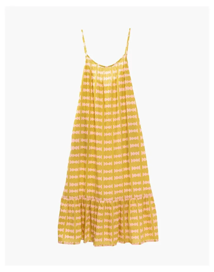 Women BEL KAZAN Hazel Dress Green Multi Madewell Dresses Women BEL KAZAN Hazel Dress Green Multi Madewell Dresses
