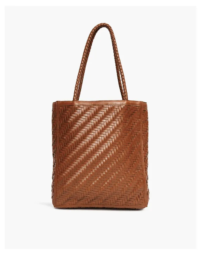 Women Bembien Le Tote In Sienna Dark Tan Madewell Totes