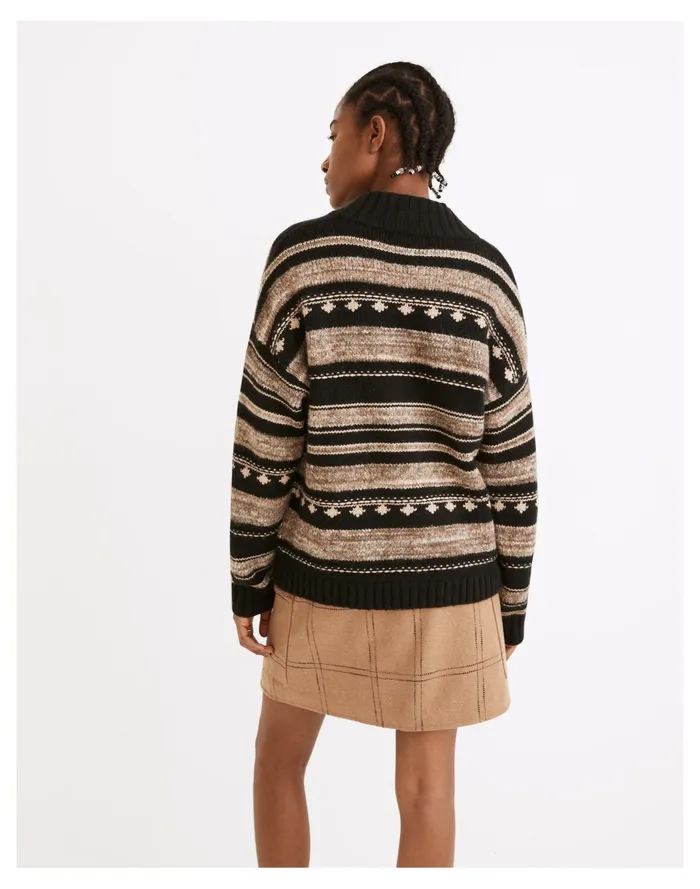 Women Benshire Bomber Sweater Jacket True Black Madewell Jackets Women Benshire Bomber Sweater Jacket True Black Madewell Jackets
