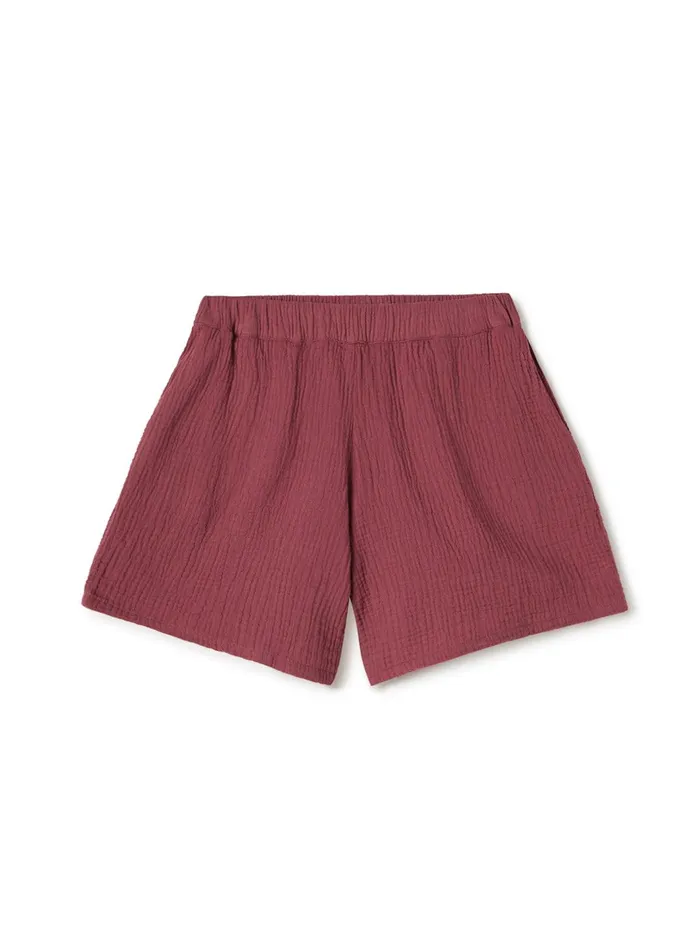 Women Beru 8211 Cherry Red TWOTHIRDS Shorts