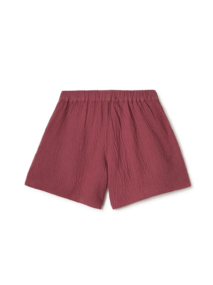 Women Beru 8211 Cherry Red TWOTHIRDS Shorts