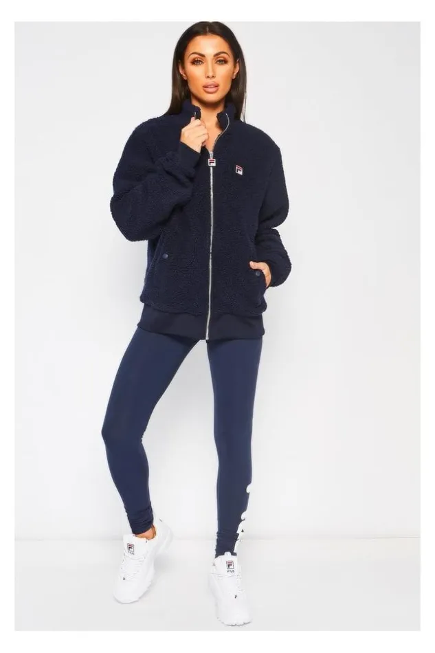 Women Blue Pilou Jacket For Women Blue Brentiny Paris Jackets Women Blue Pilou Jacket For Women Blue Brentiny Paris Jackets