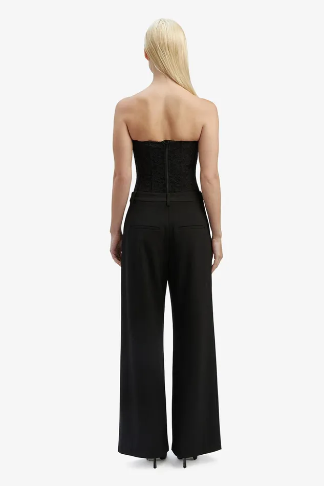 Women Bodysuits Bardot Oskar Bodysuit In Black Black Women Bodysuits Bardot Oskar Bodysuit In Black Black