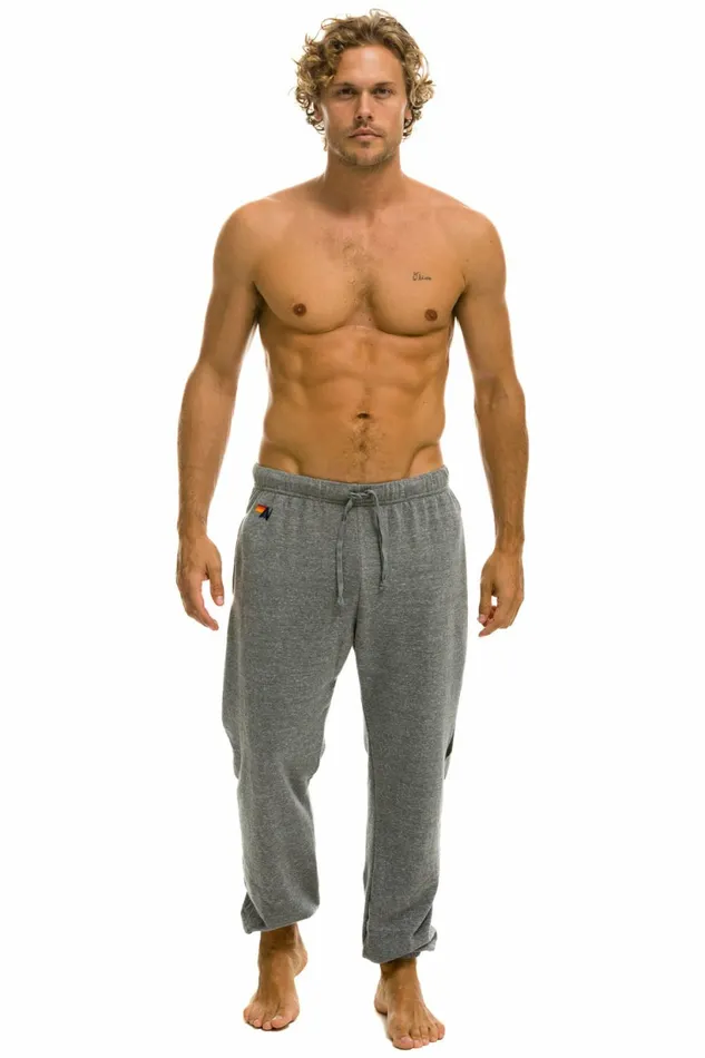 Women BOLT SWEATPANTS 8211 HEATHER GREY Aviator Nation BoltCollection Women BOLT SWEATPANTS 8211 HEATHER GREY Aviator Nation BoltCollection