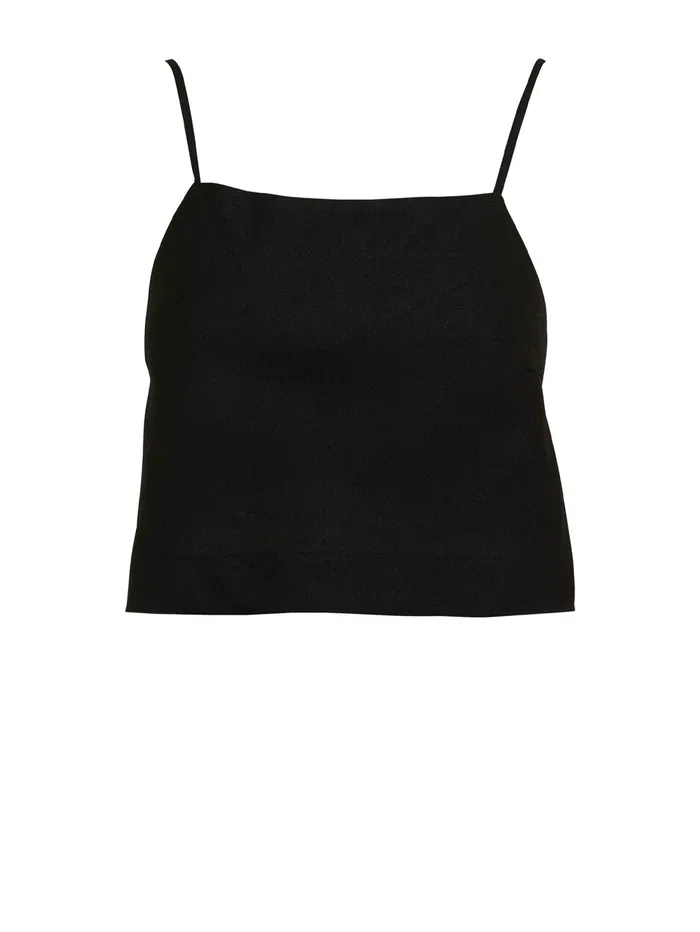Women Bondi Born 8211 Rouleau Cami Top In Black The UNDONE Tops
