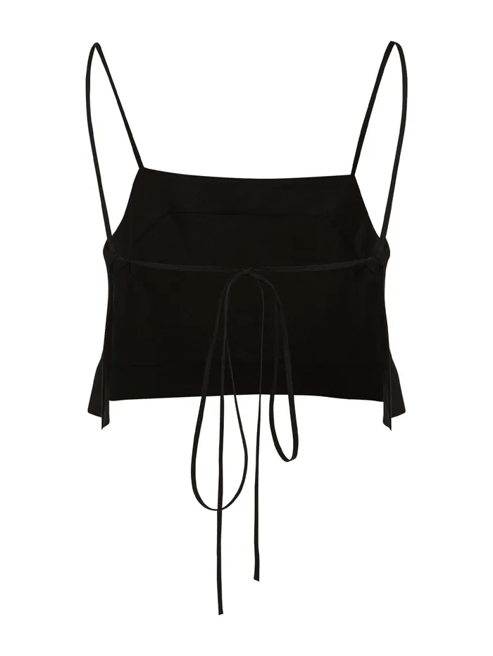 Women Bondi Born 8211 Rouleau Cami Top In Black The UNDONE Tops