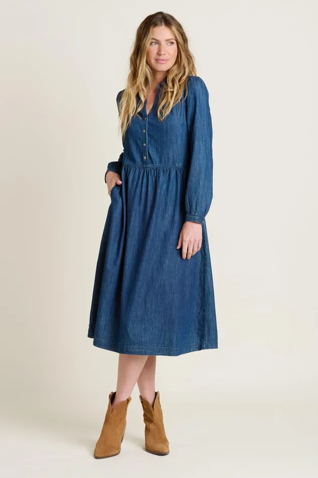 Women Brakeburn Dresses Blue Ashmore Dress