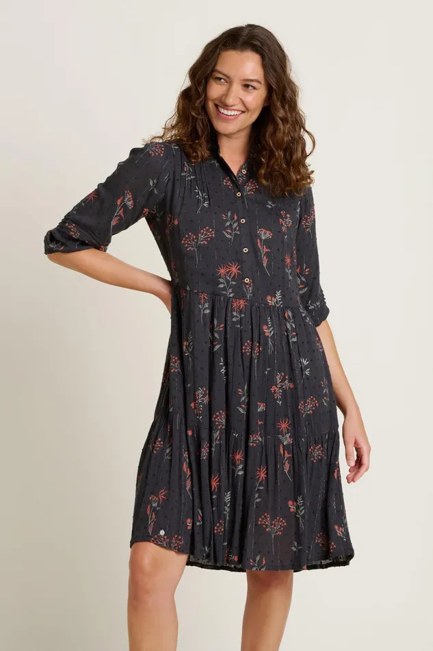 Women Brakeburn Dresses Charcoal Bella Dress