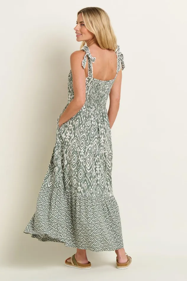 Women Brakeburn Dresses Green Orla Maxi Dress