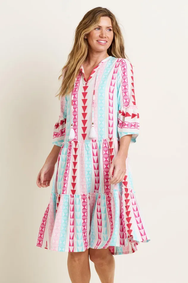 Women Brakeburn Dresses Multicoloured Nessa Dress