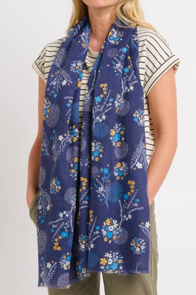 Women Brakeburn Scarves Bursting Blooms Scarf
