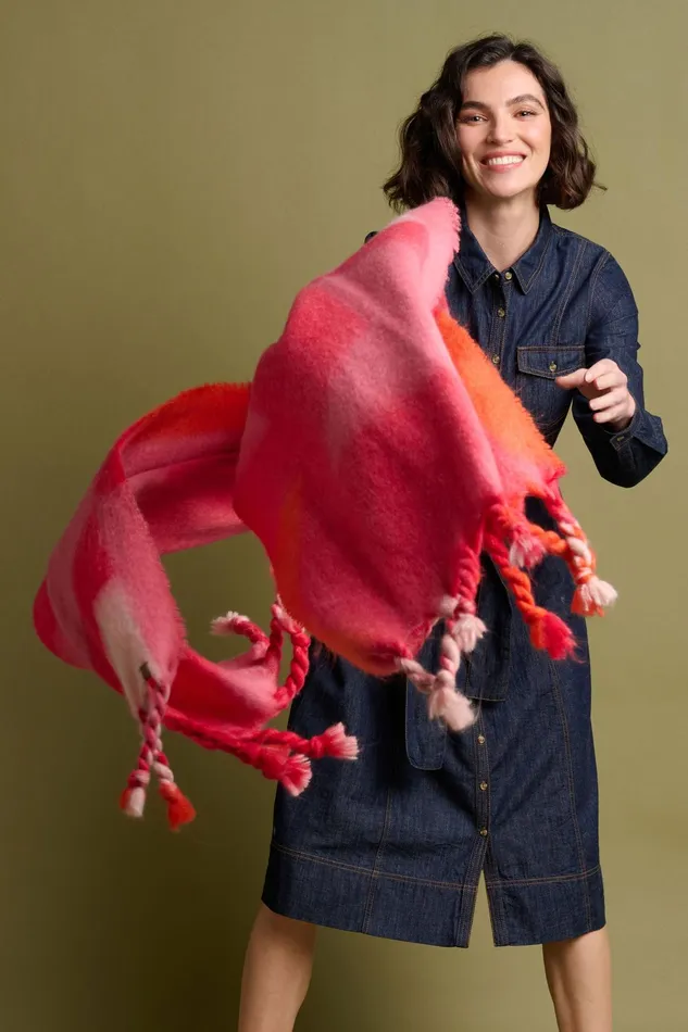 Women Brakeburn Scarves Star Knitted Scarf
