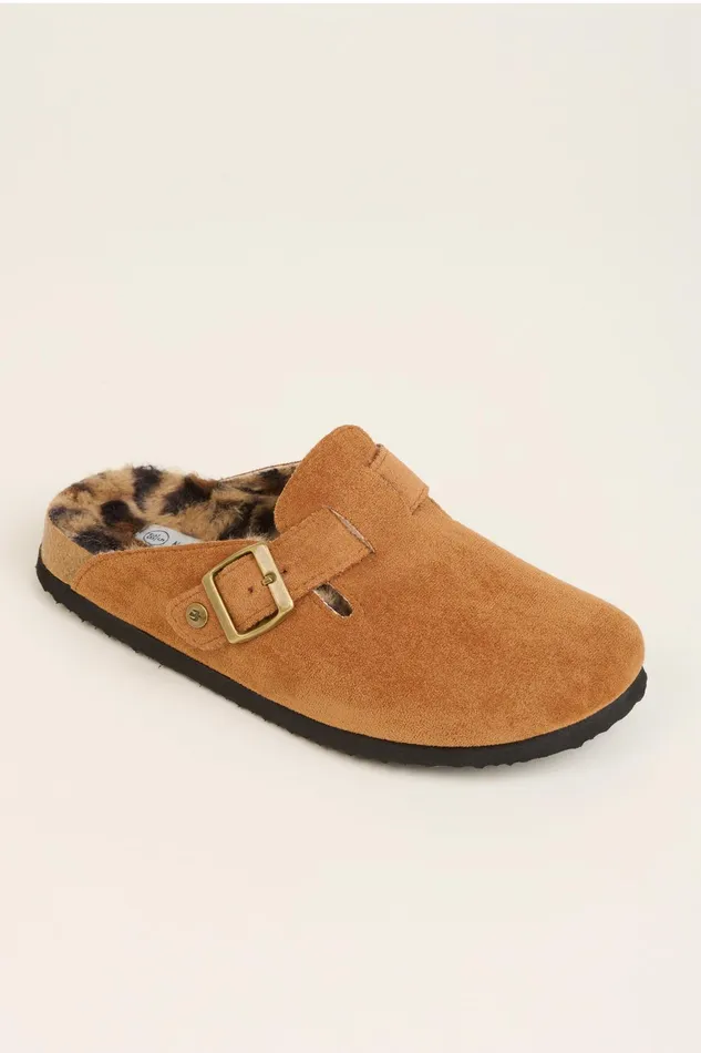 Women Brakeburn Slippers Brown Chestnut Buckle Slipper