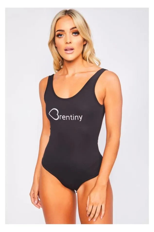 Women Brentiny Black Bodysuit Black Brentiny Paris Bodies