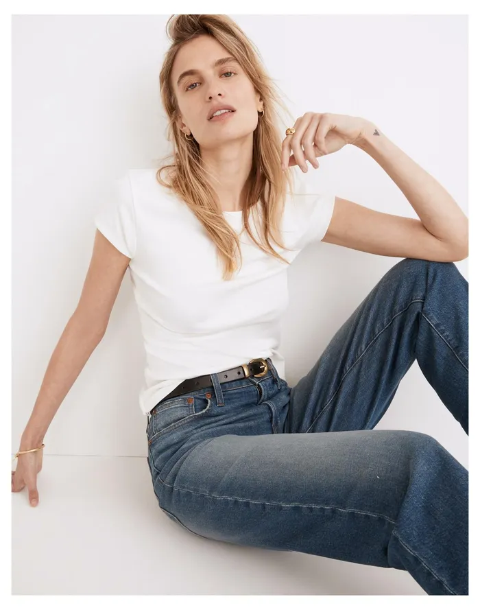 Women Brightside Tee Lighthouse Madewell Tees