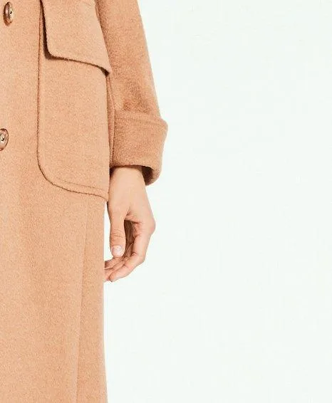 Women Camel Hair Polo Coat Camel Brooks Brothers Coats and Jackets