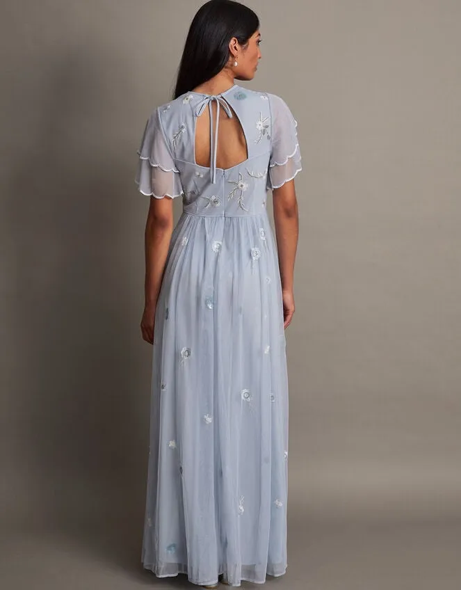 Women Catherine Embellished Maxi Dress With Recycled Polyester Monsoon Occasionwear