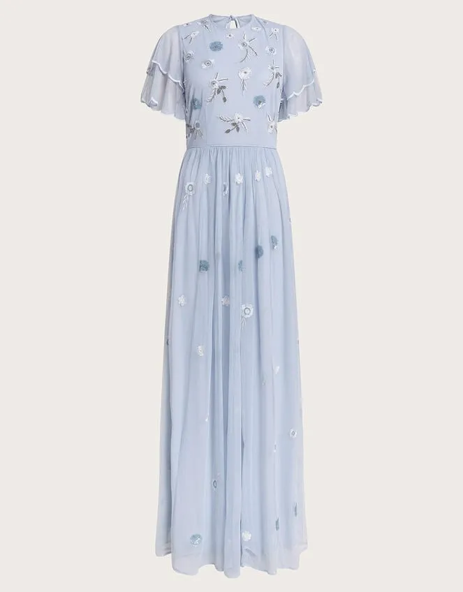 Women Catherine Embellished Maxi Dress With Recycled Polyester Monsoon Occasionwear