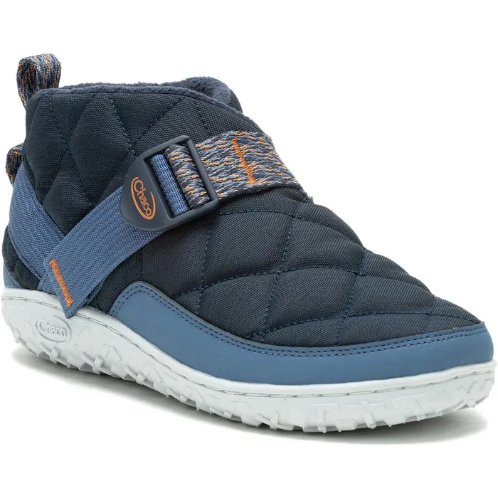 Women Chaco Boots Ramble Rugged Canvas Shoe Navy