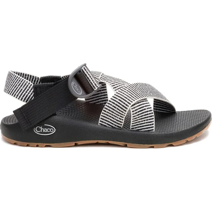 Women Chaco Sandals Mega Z1 WideStrap Classic Sandal Pucker Bandw