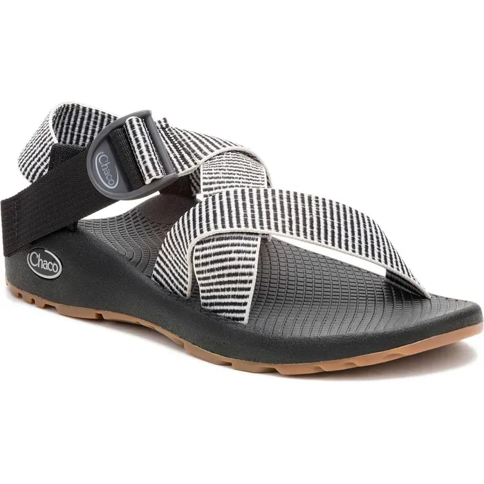 Women Chaco Sandals Mega Z1 WideStrap Classic Sandal Pucker Bandw
