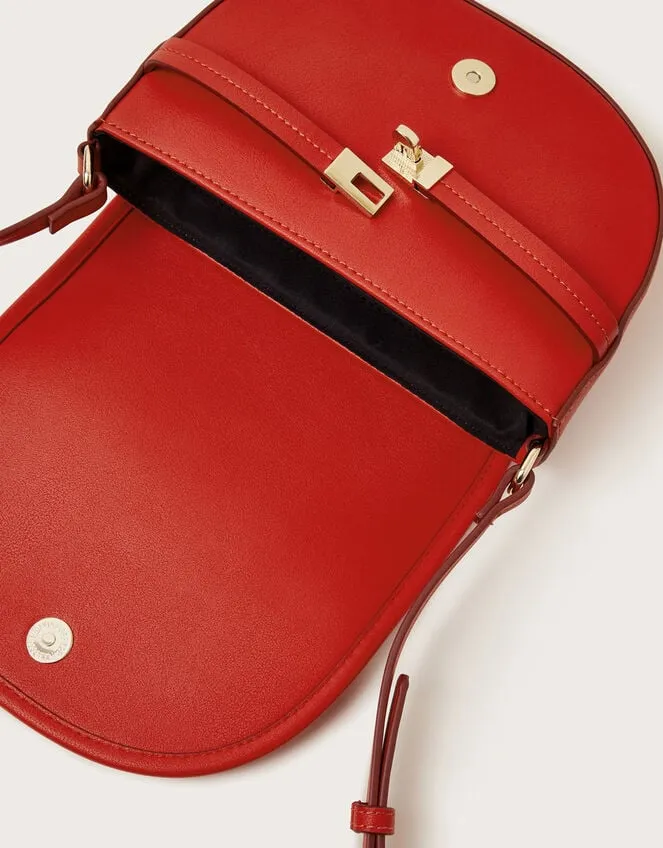 Women Clasp CrossBody Bag Red Monsoon Bags and Purses