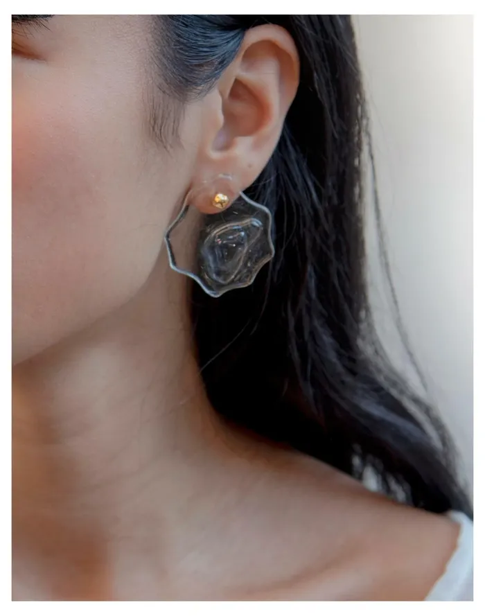 Women CLED Plateau Earrings Gold Madewell Earrings Women CLED Plateau Earrings Gold Madewell Earrings