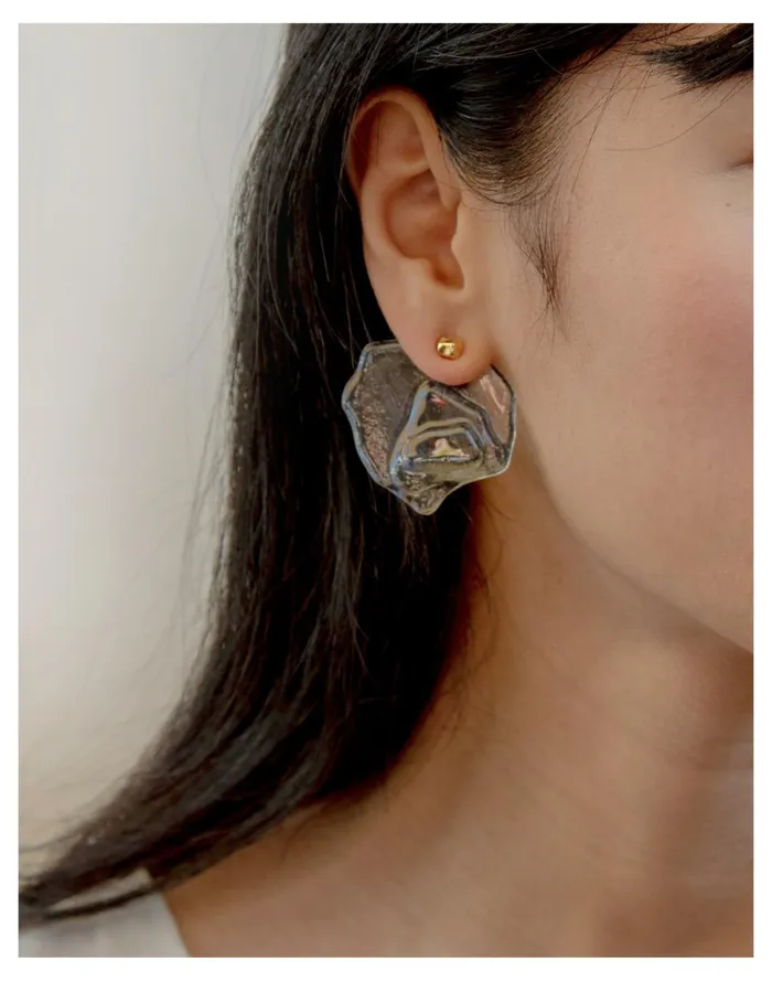 Women CLED Plateau Earrings Gold Madewell Earrings Women CLED Plateau Earrings Gold Madewell Earrings