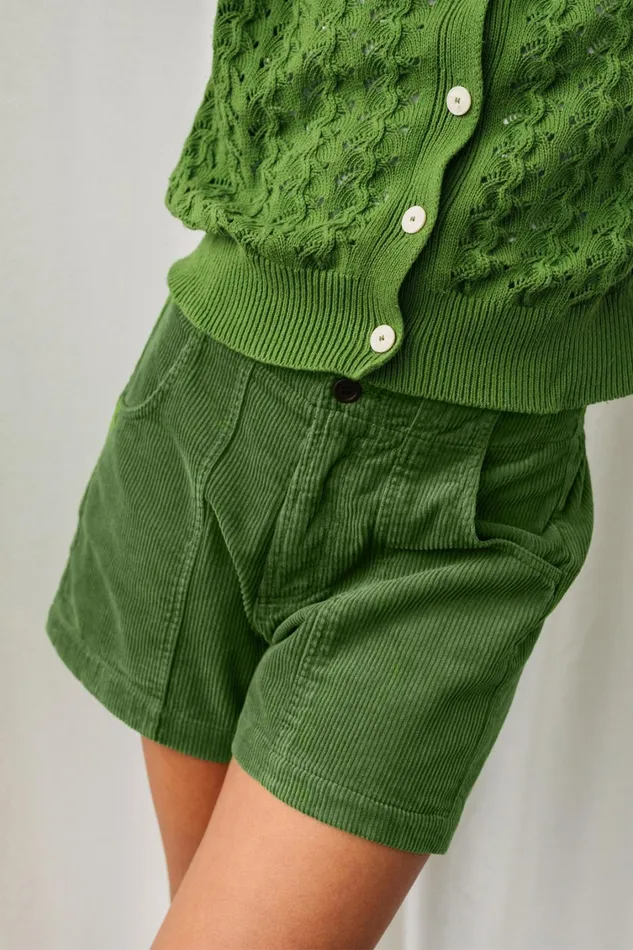 Women Cockatoo 8211 Grass Green TWOTHIRDS Shorts