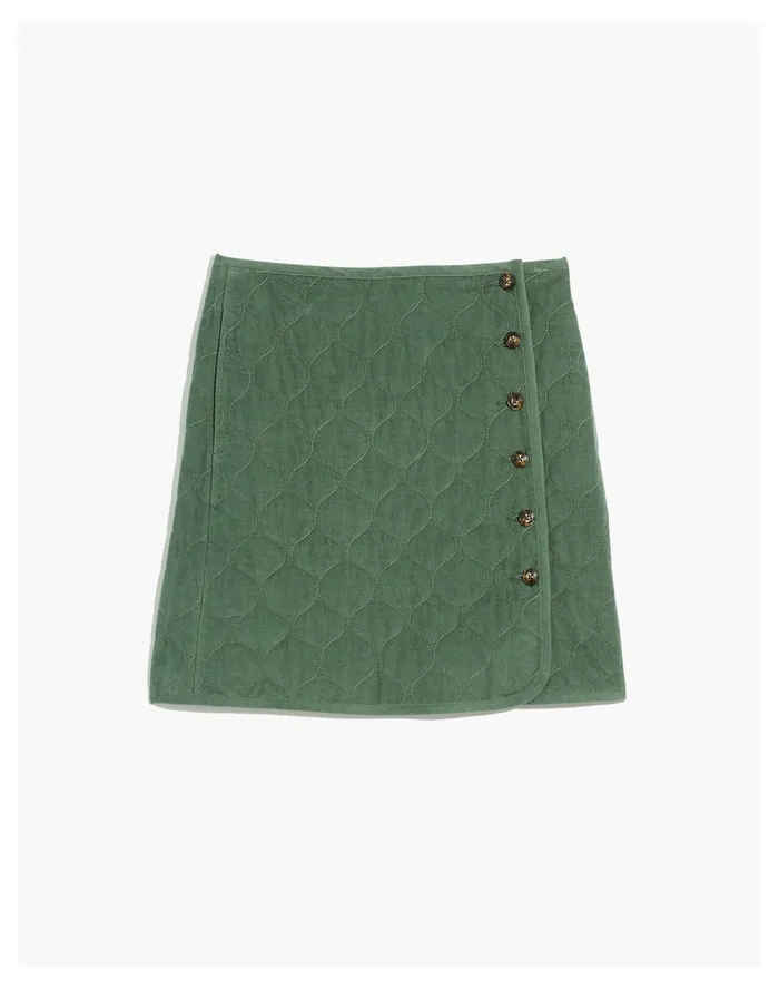 Women Corduroy Quilted Mini Skirt Simply Sage Madewell Skirts Women Corduroy Quilted Mini Skirt Simply Sage Madewell Skirts