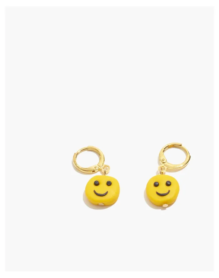 Women CRUMi Stuff Lil Happi Earrings Pale Chamois Madewell Earrings