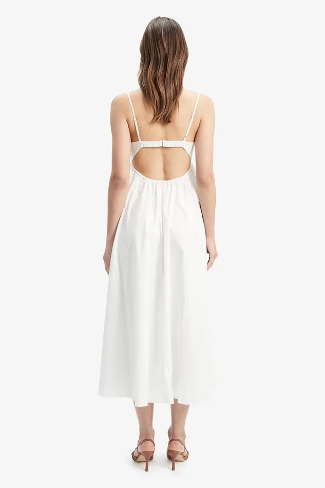 Women Day To Night Dresses Bardot Lenora Midi Dress In Orchid White Orchid White Women Day To Night Dresses Bardot Lenora Midi Dress In Orchid White Orchid White